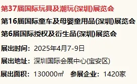 第37届国际玩具及潮玩(深圳)展览会