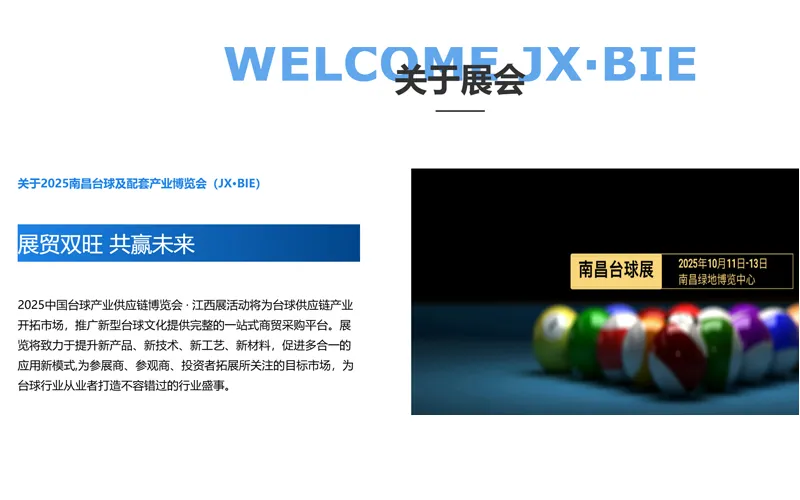 2025江西南昌台球产业供应链及产品加盟展览会