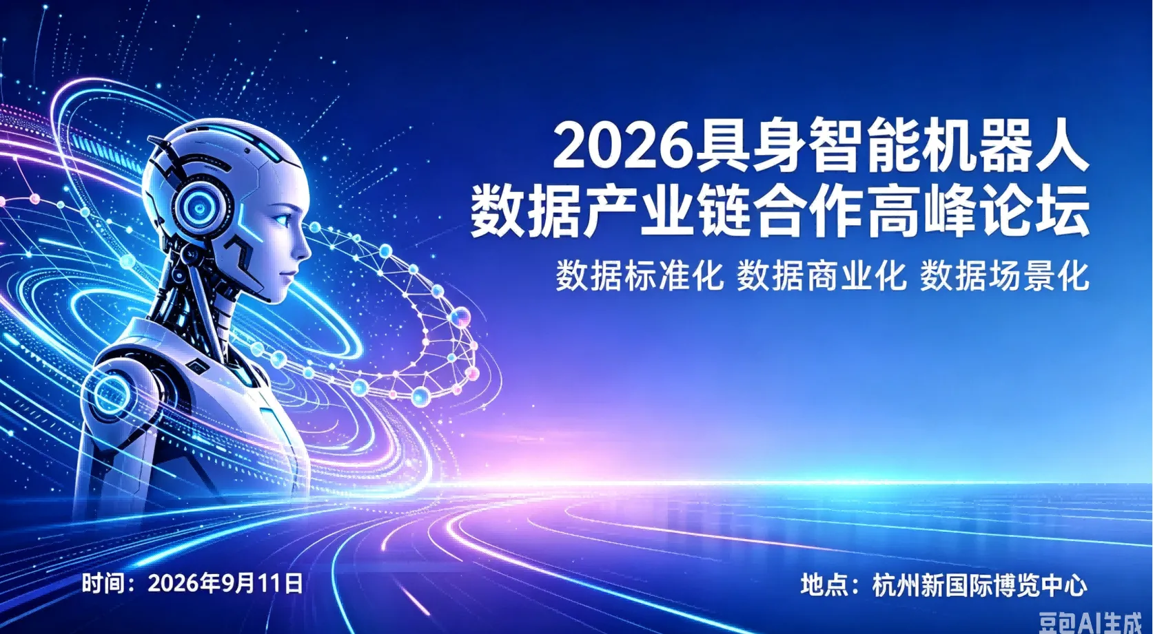 2026具身智能机器人数据产业链合作高峰论坛