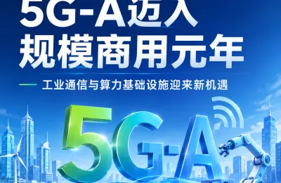 5G-A迈入规模商用元年工业通信与算力基础设施迎来新机遇