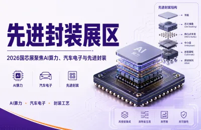 先进封装展区：2026国芯展从AI算力封装到下一代基板集中展示