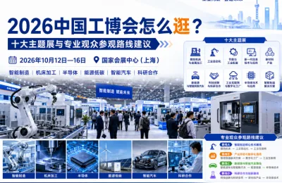 2026中国工博会怎么逛？十大主题展与专业观众参观路线建议